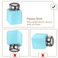 thumbnail image 4 of Uxcell 2 Pcs Alcohol Liquid Press Pumping Dispenser 120ML Nail Polish Remover Empty Bottle Blue, 4 of 5