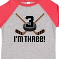 thumbnail image 4 of Inktastic 3rd Birthday Ice Hockey Sports Boys Party Boys Toddler T-Shirt, 4 of 5