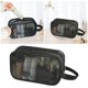 thumbnail image 2 of Bolsa de ducha para el gimnasio Bolsa de aseo de malla Caddy de ducha portátil para el gimnasio para mujeres y hombres Baño Camping Viajes Dormitorio Bolsa para la universidad, 2 of 7