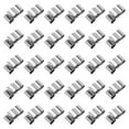 thumbnail image 1 of KAKOWELY 50 Pcs Stainless Wire Rope Clips Solar Power Cable Clips Trailer Frame Wire Clip,0.91"X0.39"X0.39", 1 of 4