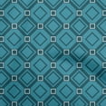 thumbnail image 1 of oneOone Cotton Silk Dark Teal Blue Fabric Geometric Fabric For Sewing Printed Craft Fabric By The Yard 42 Inch Wide, 1 of 5