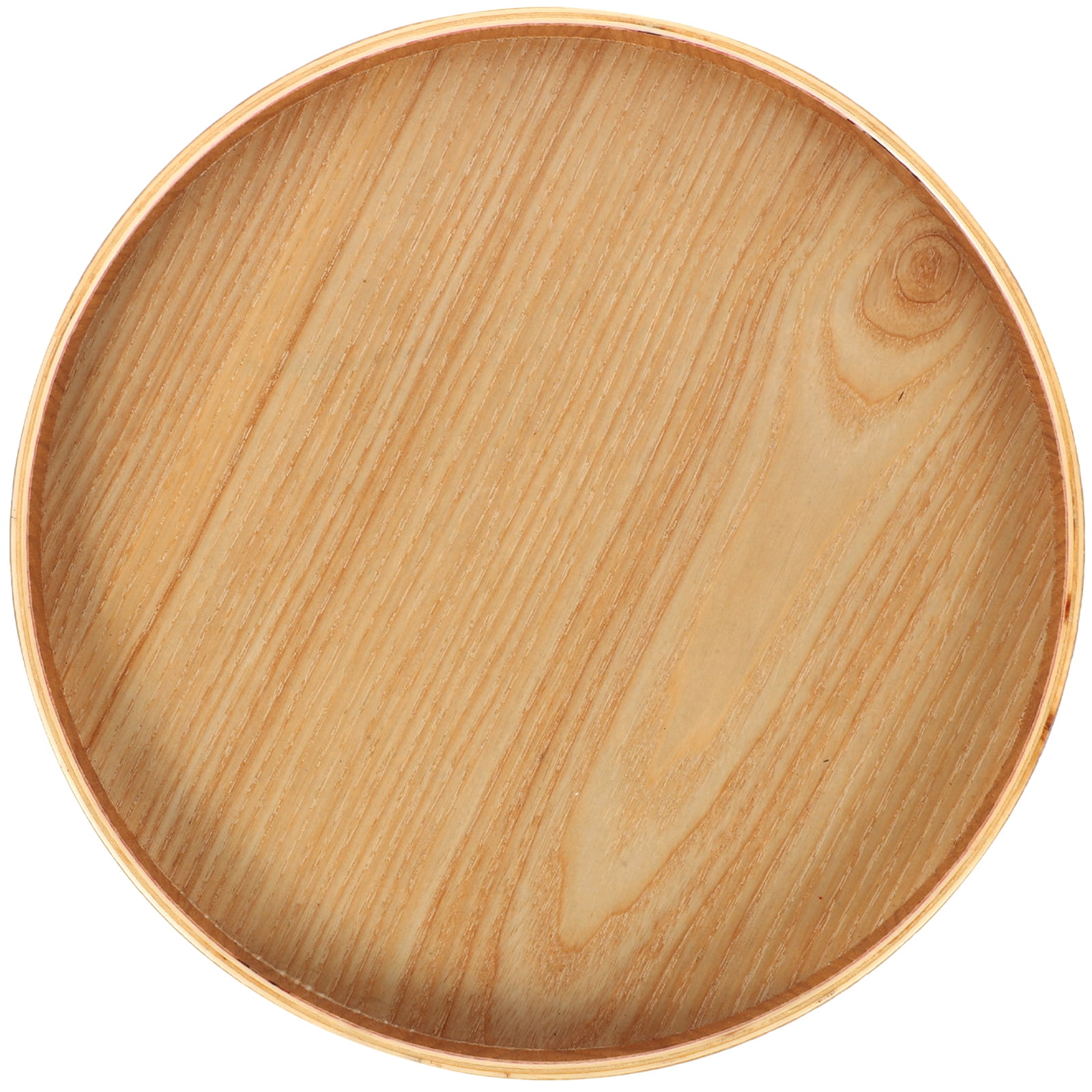 BESTONZON Desktop Wooden Tray Decor Small Wood Serving Tray Rustic Wood