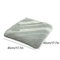 thumbnail image 3 of Dvumao 17.7x17.7 Inch Seat Cushion – Plush Polyester Square Chair Pad with Non-Slip Bottom, 3 of 7