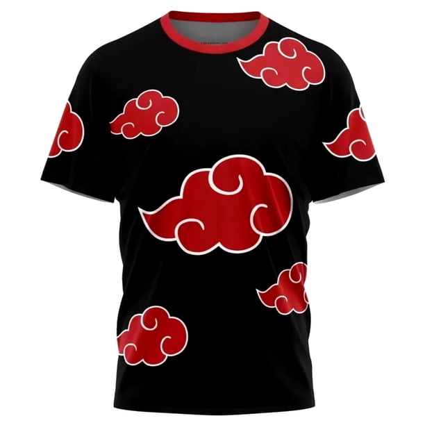 Camisetas de anime para hombres y mujeres, camisetas de Naruto Harajuku de verano Y2k, moda callejera, hip hop, camisetas de gran tamaño, camisetas gráficas, camisetas de manga corta