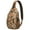 Adorable Dog-T, variant on Lunar Eclipse Celestial Sling Backpack Gothic Moon Star Astral Cosmic Steampunk Dark Night Artistic Pattern Aesthetic Crossbody Bag