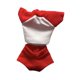 thumbnail image 3 of Ropa para figuras de acción 1/12: Top corto y pantalones cortos para muñecas. Accesorios en miniatura. Rojo, 3 of 9