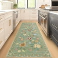thumbnail image 2 of Danolapsi Area Rug Boho Floral Rugs, Large Area Rug Machine Washable Rugs Ultra-Thin Flower Carpet Non Slip Low Pile Carpet Rug for Living Room Bedroom Nursery, 2 of 6