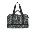 thumbnail image 2 of No Boundaries Women's Weekender Bag, Black Floral, 2 of 5