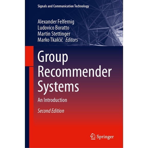 Signals and Communication Technology Group Recommender Systems: An Introduction, (Hardcover)
