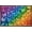 Bronze Framed Version, variant on Brigid Ashwood - Rainbow Butterflies Wall Poster, 14.725" x 22.375"