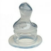 NUK Silicone Orthodontic Nipples, Medium Flow, Size 2, 2 Pack (Discontinued by Manufacturer)