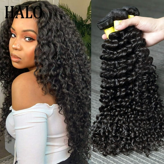Curly 28 30 Inch Natural Human Hair Loose Deep