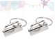 thumbnail image 4 of HAMPPLIES 20Ud Accesorio Para Llaveros Y Pulseras De Metal Resistente Color Plata Antióxido, 4 of 8