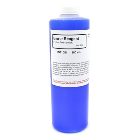 Biuret Reagent, 500mL - The Curated Chemical Collection