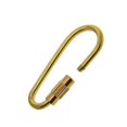 thumbnail image 3 of Paquete de hebilla de mosquetón Gloria Llavero de bloqueo de tornillo 2/6 Uds. Resistente, 3 of 7