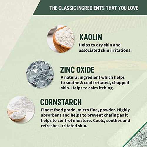 Pinaud Clubman Finest Powder for Men, Cornstarch Zinc Oxide Kaolin Formula, 9 oz (Pack of 3)