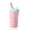 Pink, variant on Sidagar 16 oz Insulated Stainless Steel Leakproof Travel Mugs with Lid and Straw, Green