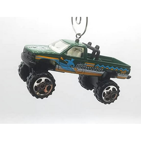 Christmas Ornament for Chevy K1500 Pickup Green