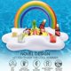 thumbnail image 3 of Soporte para bebidas inflable, bandeja de bar inflable, soporte para bebidas inflable para piscina, boya para spa, soporte para vasos inflable para piscina, soporte flotante inflable, soporte flotante, 3 of 5