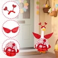 thumbnail image 4 of Porch Goose Valentine Outfits Valentines Goose Outfit Lawn Porch Geese Clothes Hearts Goose Outfit for 23" Geese Valentines Outdoor Patio Yard Lawn Art Decoration, Valentines-Style A, 4 of 6