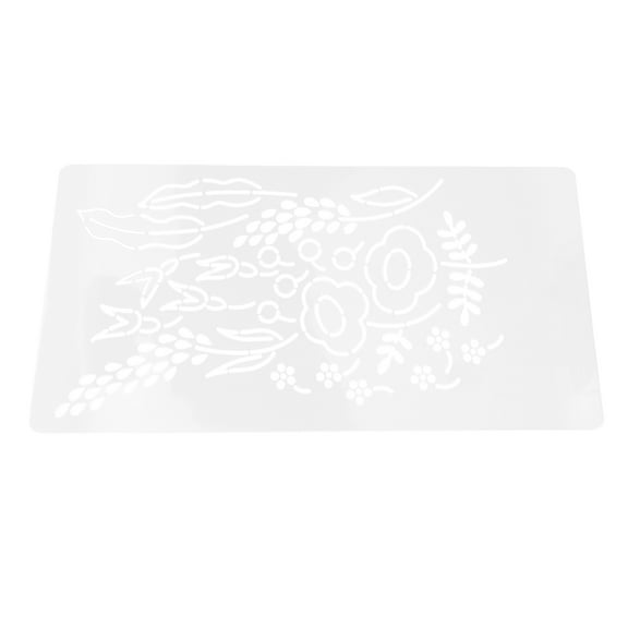 WORGEOUS  Embroidery Template Painting Craft Shirt Stencils Quilting Templates White