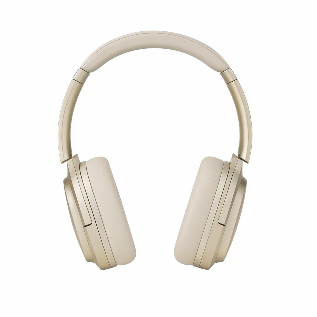 Jrumz Clarity CL01 Hybrid Active Noise Canceling Headphones With Travel Case, Wireless Over Ear Bluetooth Headphones, Deep Bass, Memory Foam Ear Pads, 40H Playtime for Home Office, Travel, Gym