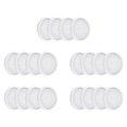 thumbnail image 1 of Pack de 20 Moldes Redondos de Silicona, Moldes de Epoxi Transparentes para Fundición con Resina, Hormigón, Cemento y Arcilla PoliméRica, 1 of 6
