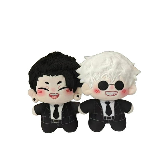 Anime Geto Suguru Gojo Satoru Figure Plush Action Figure Polyester Plush toys 12cm Starfish body model Collection child toy Gift
