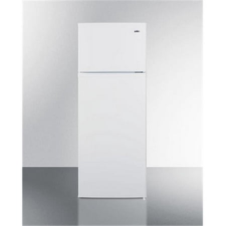 Summit 2 Door Cycle Defrost Refrigerator-Freezer In Slim Width & White Finish