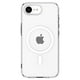 thumbnail image 4 of Funda MagFit de cristal líquido Spigen para iPhone 16e, color blanco transparente, 4 of 8