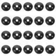 thumbnail image 1 of IDEANATEGRATE 20Ud Tapones Protectores Para Varillas De Tienda Negro Con Impermeable Para Toldos Y Toldo Rv, 1 of 6
