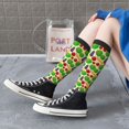 thumbnail image 3 of Lsque Vegetable Printed Crew Socks Men's Women's LightWeight Thin Casual Calf Socks ,Knee High Socks,Cotton Socks, 3 of 9