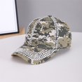 thumbnail image 2 of Sequin Adjustable Baseball Cap for Women Men Breathable Sports Casual Hat, 2 of 6