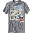 thumbnail image 1 of Aeropostale - Camiseta gráfica para hombre, color gris, extragrande, 1 of 1