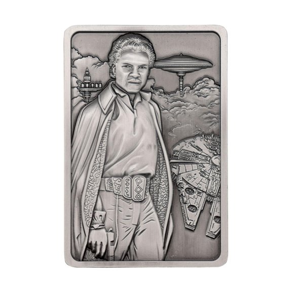 Star Wars Lando Calrissian Limited Edition Embossed Metal Ingot
