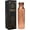 Copper, variant on Perilla Home 100% Antique Diamond 1 Litre Pure Copper Bottle With Leak Proof Contains Ayurveda Health Benefits For Drinking Water For Men Women Gym Yoga Travelling Hiking Indoor | Outdoor | Office |