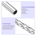 thumbnail image 3 of 8Pack 8.27" Long 0.24" Dia Stainless Steel Bent Threaded Straws for Frozen Bubble Tea Drinks (Silver), 3 of 6