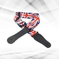 thumbnail image 3 of MasteelfCA 1 Pce Sangle de Guitare Unique Sangle d'Épaule Drapeau Union Sangle de Basse Électrique Sangle de Guitare Réglable pour Homme Femme, 3 of 7