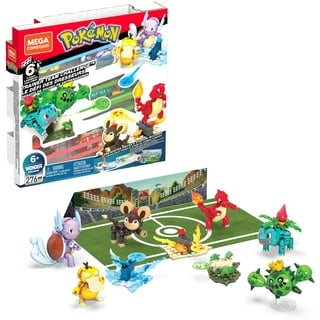 Mega Pokemon Construx 124 Piece Building Set | Pikachu vs Sobble