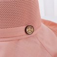 thumbnail image 7 of Voska Summer Mesh Sun Hats for Women UV Protection Wide Brim Packable Bucket Hat | Wide Brim Sun Hats for Women,Women Foldable Packable Beach Hat,Floppy Bucket Sun Hat with Floral Lining Pink, 7 of 7