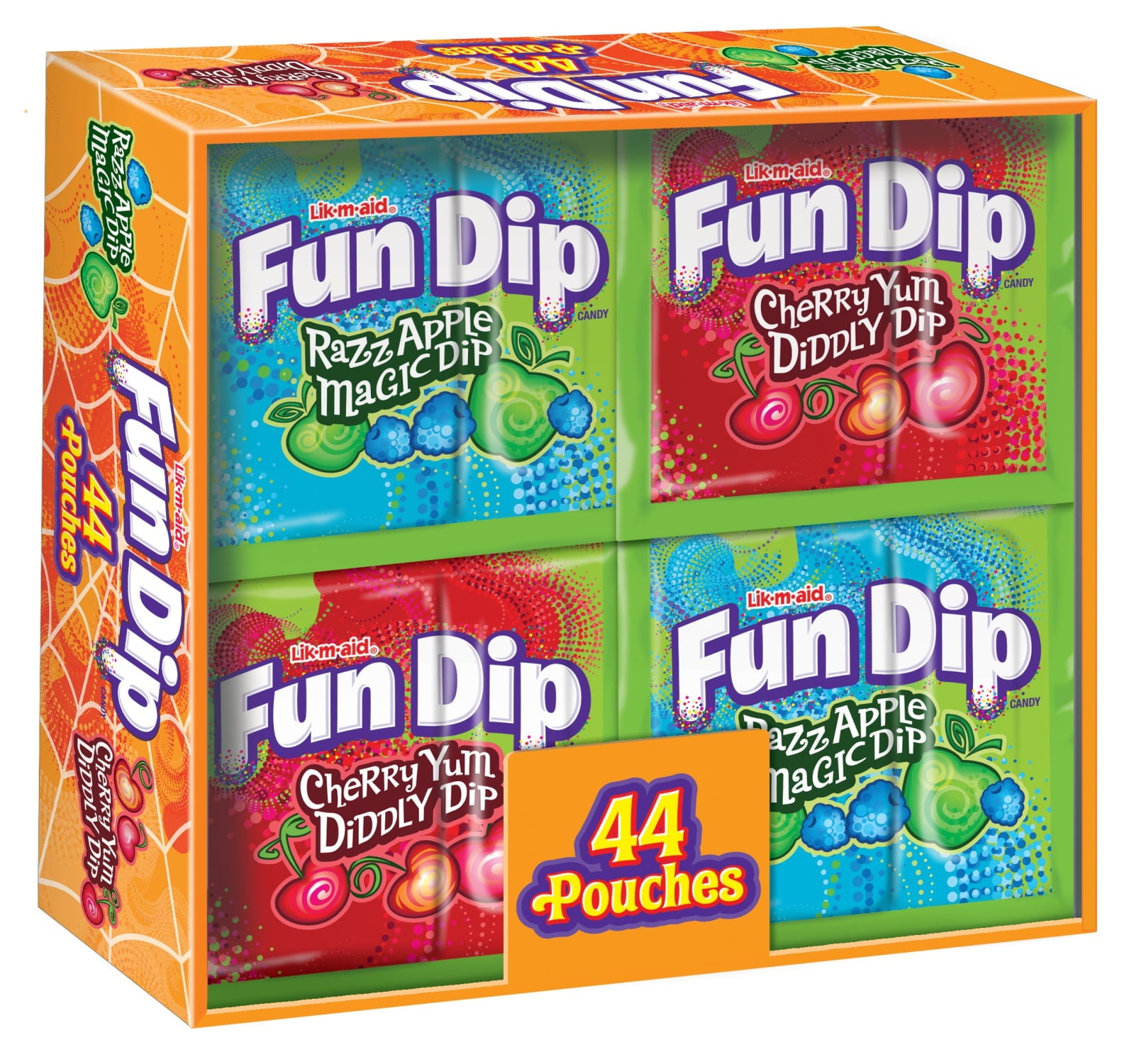 Fun Dip RazzApple Magic Dip & Cherry Yum Diddly Dip Halloween Candy