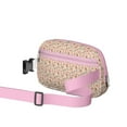 thumbnail image 2 of Pink Christmas Gingerbread and Tree Pattern Cute Fanny Packs for Women,Travel Waterproof Crossbody Fanny Bags Waist Purse for Women Anti Theft Adjustable Strap for Running Travel Cycling, 2 of 6