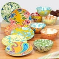 thumbnail image 2 of Certified International  Damask Floral Assorted Designs 28 oz. Jumbo Cups, Set of 4, 2 of 5