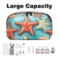 thumbnail image 3 of Starfish Waterproof Oxford Fabric Charger Case for Electronic Devices, Hard Drive, Cords, Cables, and Phone - 5.9x9.44x3.14 Inches, 3 of 6