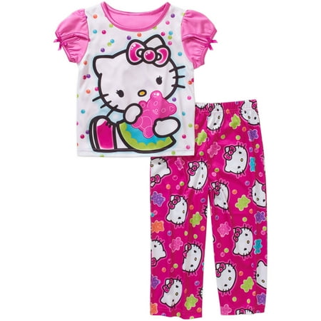 Hello Kitty - Toddler Girl Sleepwear - Walmart.com