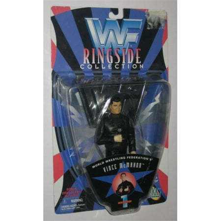 WWF Ringside Vince McMahon Jakks Pacific Series 1 WWE Action Figure - Walmart.com