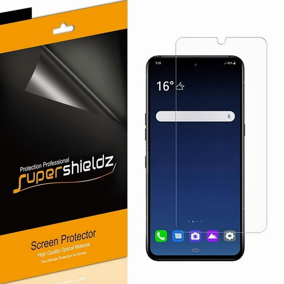 [6-Pack] Supershieldz for LG V60 ThinQ / V60 ThinQ 5G / V60 ThinQ 5G UW Screen Protector, Anti-Bubble High Definition (HD) Clear Shield