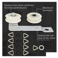 thumbnail image 2 of 4392067 Dryer Repair Kit &W10837240 Dryer Idler,279640 Idler Pulley Compatible ,Replaces 4392067VP 80047 587637, 2 of 7