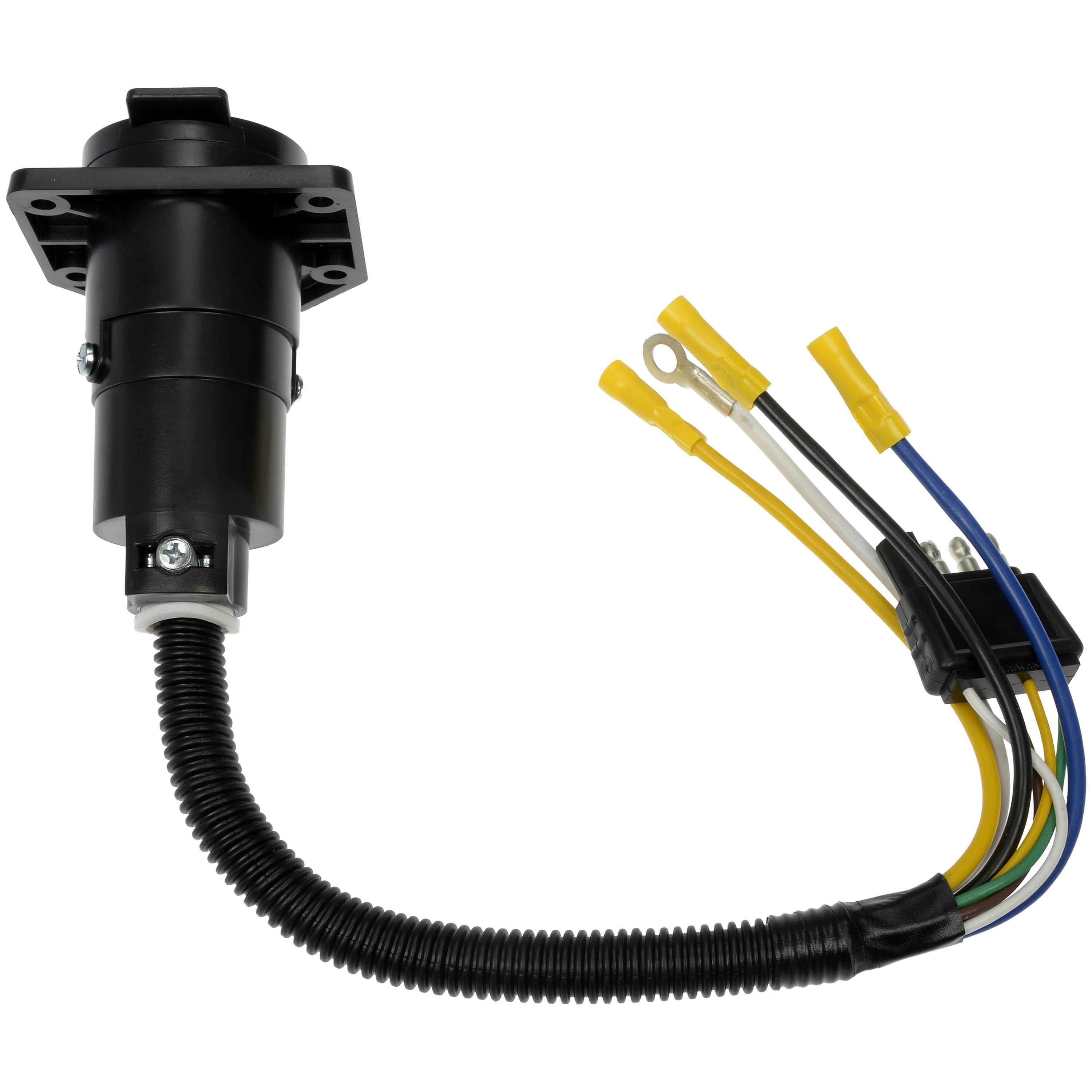 Dorman 62024 4-Flat Vehicle Side To 7-Way Trailer Side Adapter