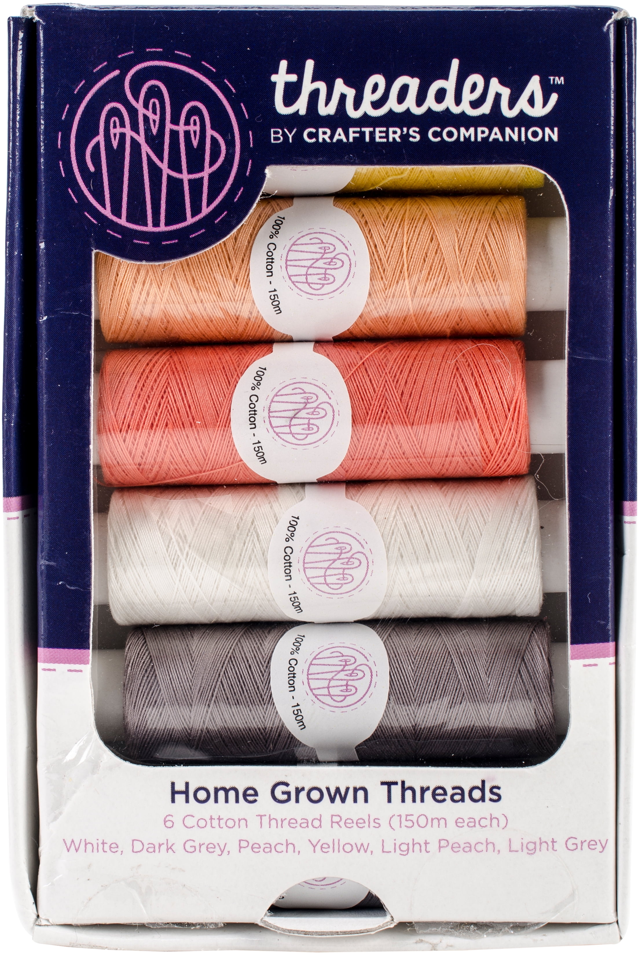 Crafter's Companion Threaders Thread Box Assortment 150MHome Grown 6